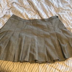 Plaid mini skirt (Never worn)